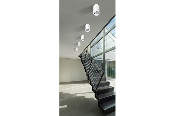 Downlight natynkowy AZ1707 MINI ROUND Azzardo tuba do przedpokoju srebrny