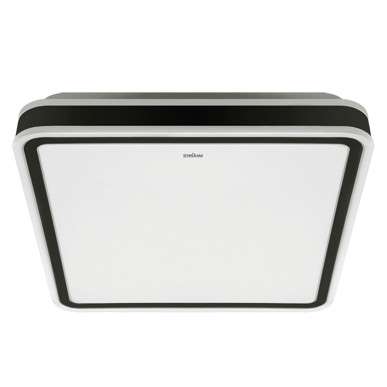 Łazienkowa LAMPA sufitowa AURELIA 03816 Ideus metalowa OPRAWA plafon LED 24W 4000K kwadratowy IP44 biały czarny