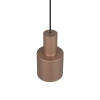 Różowa lampa wisząca Agudo 319400165 tuba z regulacją 1x10W E27