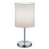 Stojąca lampa stołowa Jerry R50491001 do salonu srebrna biała
