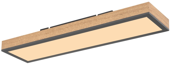 Przysufitowa lampa Doro 416080WD prostokątna LED 18W 3000K drewno