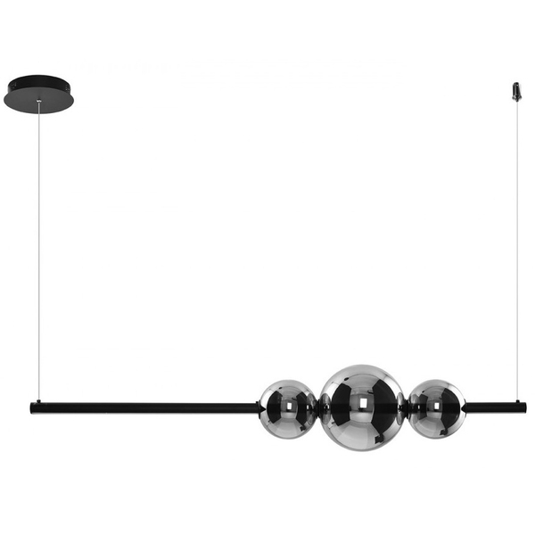 Loftowa  lampa wisząca Sandra LED 48W 3000K przydymiona