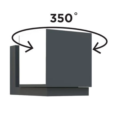 Lampa elewacyjna kostka CUBA 5193814118 Lutec IP54 LED 12,2W 4000K szary