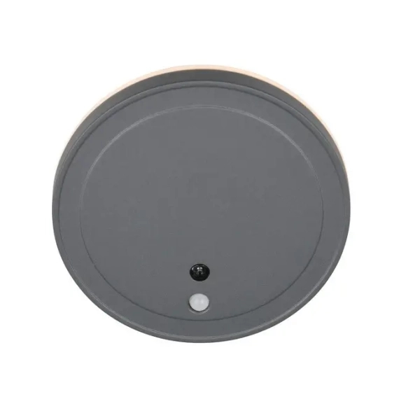 Okrągły kinkiet z czujnikiem FORTALEZA R23056142 LED 2W 3000K IP54 antracyt