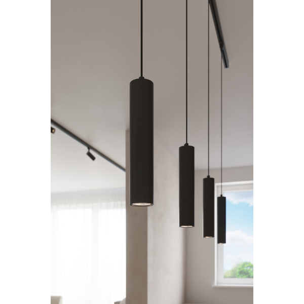 Sufitowa lampa tuba 3-fazowa ISA MYL.00083 LED 12W 3000K regulacja mosiądz