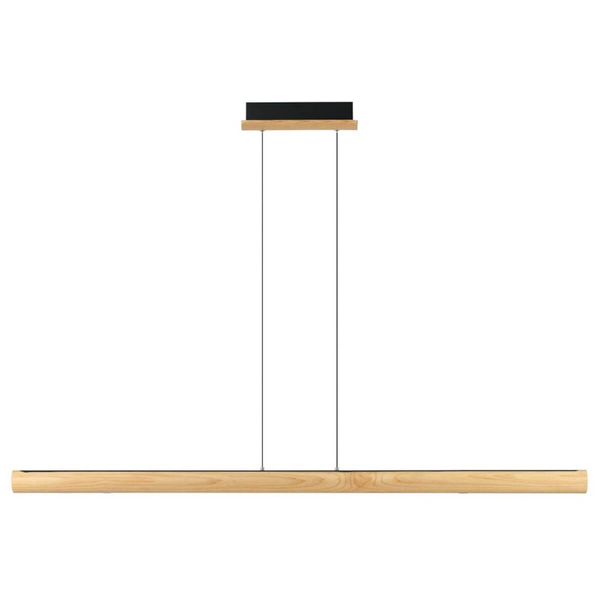 Lampa wisząca nad stół Alberto AZ2701 LED 48W 3000K na listwie brązowa