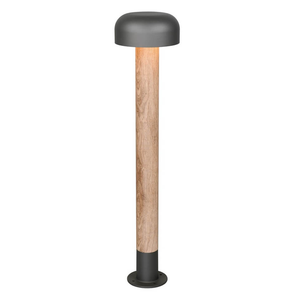 Ogrodowy słupek grzybek FRASER 462560135 metalowy IP54 szary