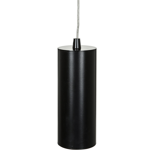 LAMPA wisząca MOLDES HL7718/7W LED 7W 3000K Italux metalowa tuba czarna