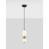 Lampa wisząca nad stół MONRETA LE45231 LED 12W 3000K mokka biała