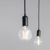 Wisząca lampa pająk do salonu Studio 76583 nad stół czarny