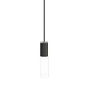 Wisząca lampa minimalistyczna Cylinder 7865 okrągła nad wyspę czarna