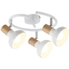 LAMPA sufitowa HOLLY 5946 Rabalux regulowana OPRAWA reflektorki skandynawskie drewno buk białe