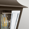 Elewacyjna lampa ogrodowa DECO-LANE7-BRONZE Elstead lampion IP44 brązowy