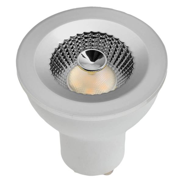 Żarówka halogenowa AZ6052 GU10 7W 350lm 3000K chrom