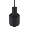 Wisząca lampa ELIOR DL132319400 Trio walec tubka do kuchni czarna