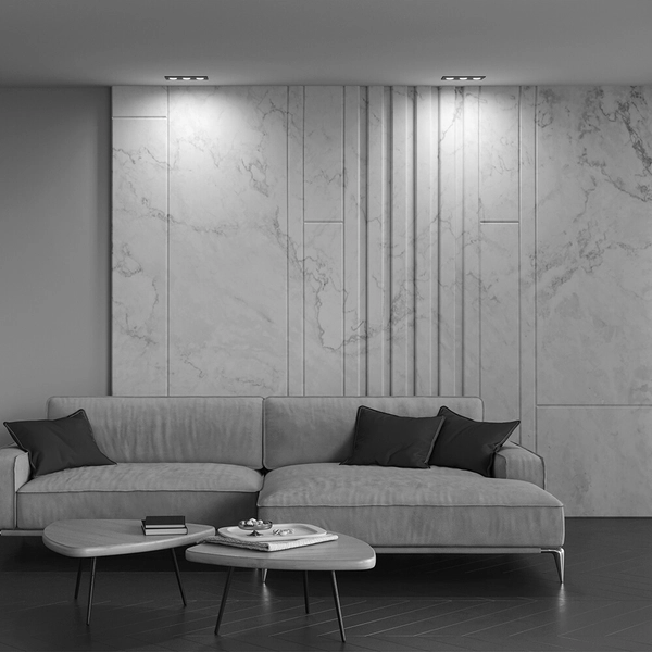 Sufitowa lampa wpuszczana Atom DL024-2-03B spot czarny