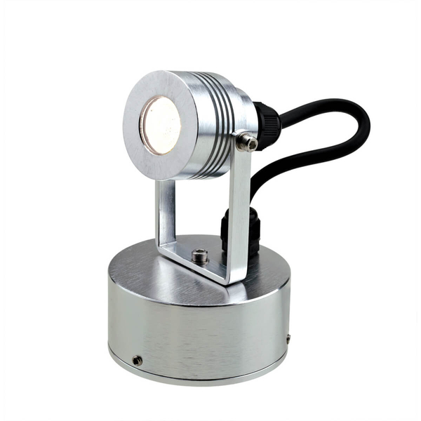 Regulowany spot zewnętrzny GZ-ELITE3-S LED 1W aluminium