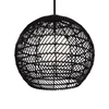 Zwieszana lampa boho Cane MOD204PL-01B1 Maytoni kulista czarny