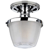 LAMPA sufitowa QZ-DUBLIN-SF-PC Elstead QUOIZEL szklana OPRAWA łazienkowa IP44 chrom
