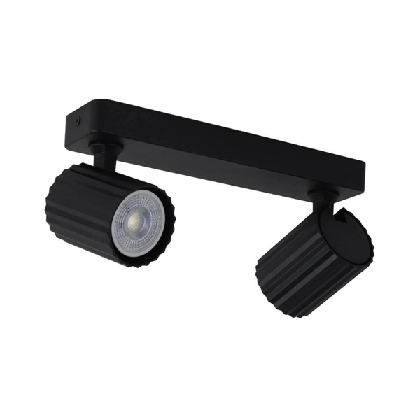 Sufitowa lampa kierunkowa Tokio LP-787/2WS BK czarna