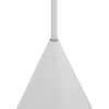 Lampa stożkowa nad stół ZENITH 11453 wisząca  biały