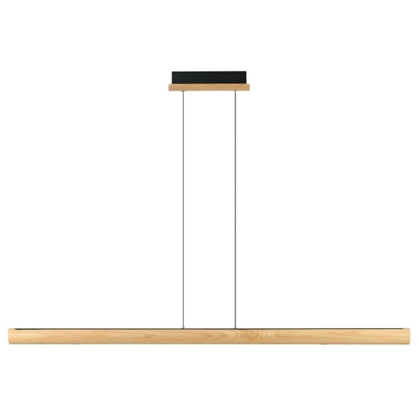 Lampa wisząca nad stół Alberto AZ2701 LED 48W 3000K na listwie brązowa