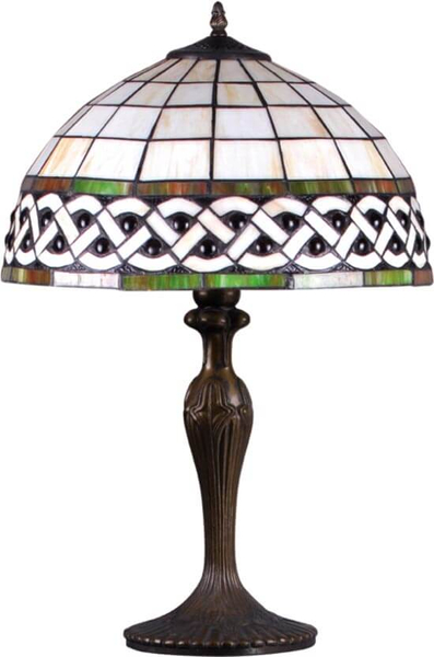 Lampa stołowa Tifany K-G162208 secesyjna multikolor