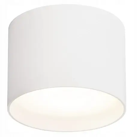 Sufitowa lampa do jadalni SINO CGSINOWH tuba okrągła biała