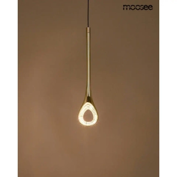 Zwis VUELO złoty MSE1501100617 1xLED 9W 3000K łezka metalowa