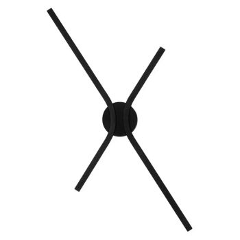 Lampa ścienna metalowa MALERTA LE45421 LED 16W 2700-4000W czarna