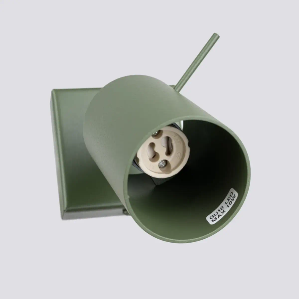 Naścienna lampa z regulacją RING SL.1500 do przedpokoju oliwkowa