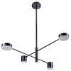 Modernistyczna lampa sufitowa Clex ST-8102P-4 Step LED 18W 3000K czarna