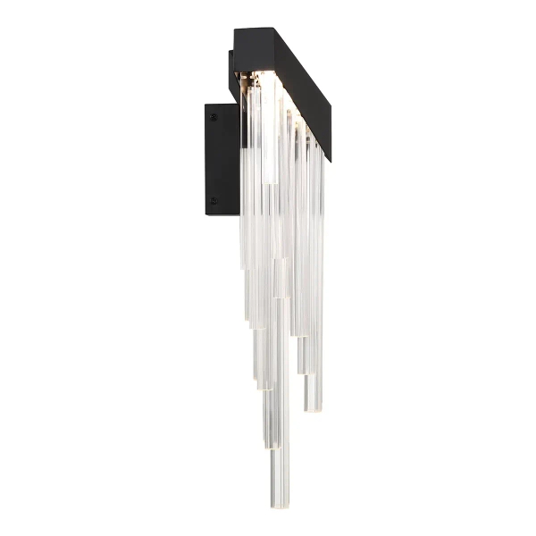 Kinkiet ścienny do salonu Vivien QN-VIVIEN-1W-BK LED 12W 3000K czarny