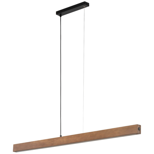 Zwisająca lampa Teo 1449 LED 13W 3000K belka listwa drewniana