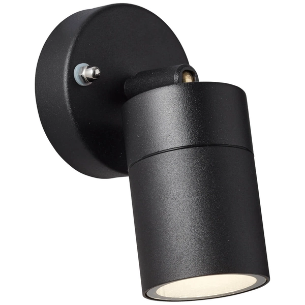 Elewacyjna lampa ścienna Jandy 90965A06 IP44 tuba czarny
