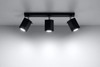 Reflektorki LAMPA sufitowa SL.0101 plafon OPRAWA metalowa czarna