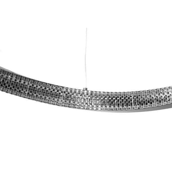 Lampa wisząca kryształowa ANILLO chrom MSE1501100598 1xLED 36W 3000K ring
