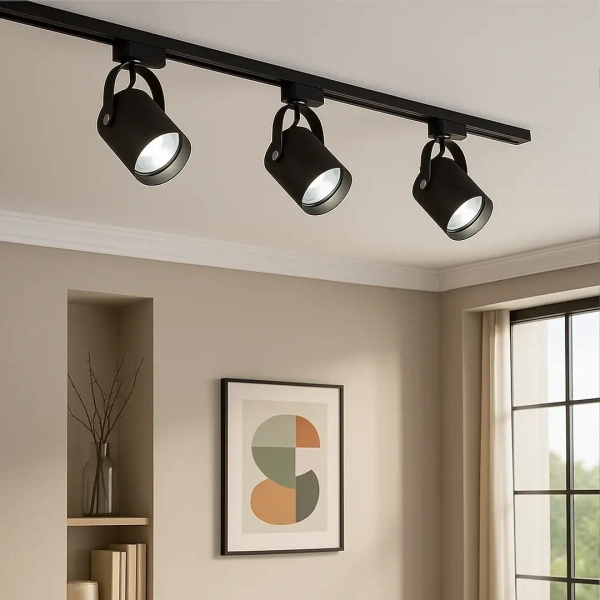 Trójfazowa szynoprzewodowa lampa Quber Track ML2274 czarny