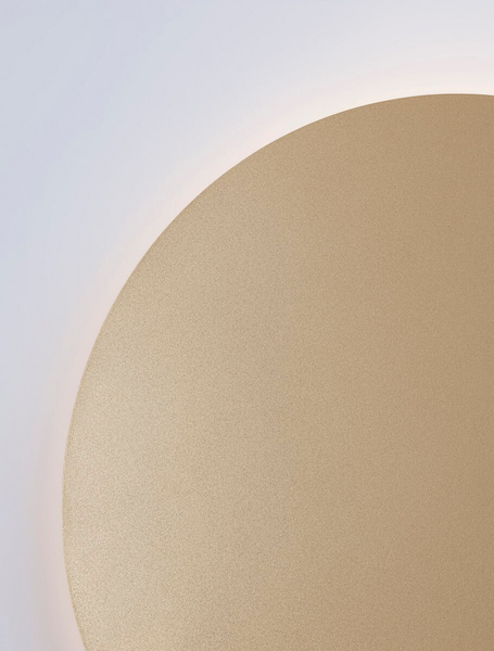 Pokojowa lampa ścienna Chica circle do holu LED 22,5W 3000K złota
