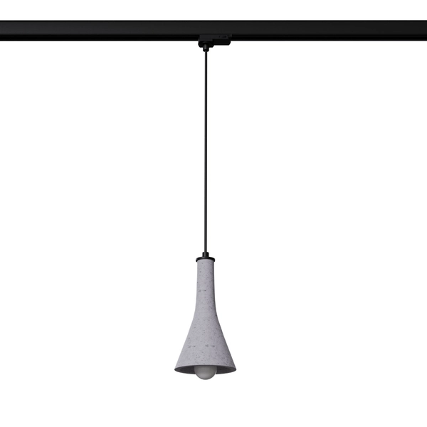 Lampa wisząca betonowa trójfazowa REA MYL.00433 szara