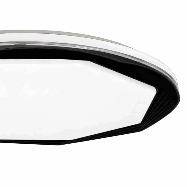 Lampa sufitowa ze ściemniaczem OPTIMA ML7053 LED 52W 3000-6000K czarna