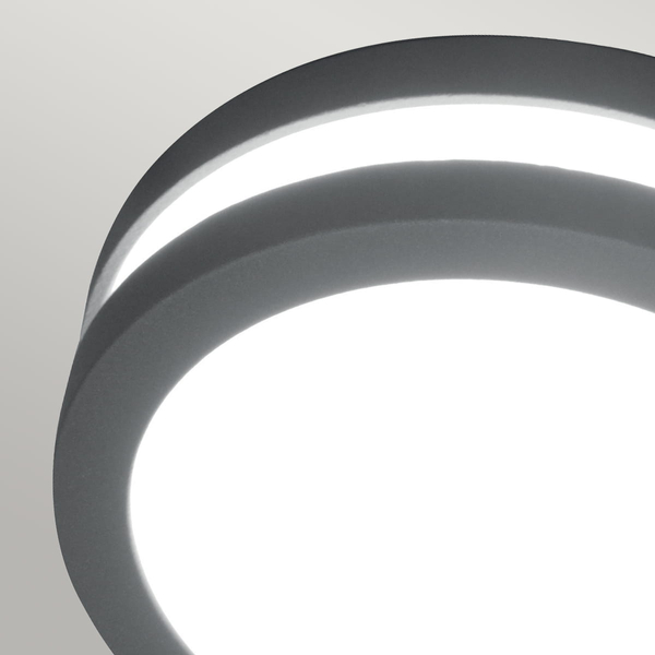 Plafon oprawa nasufitowa ANO-1W Elstead LED 9W okrągły grafit