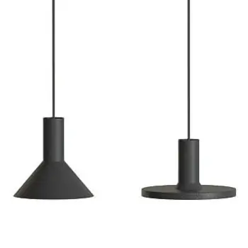 Jadalniana lampa zwisowa Hermanos 10906 Nowodvorski na listwie czarna