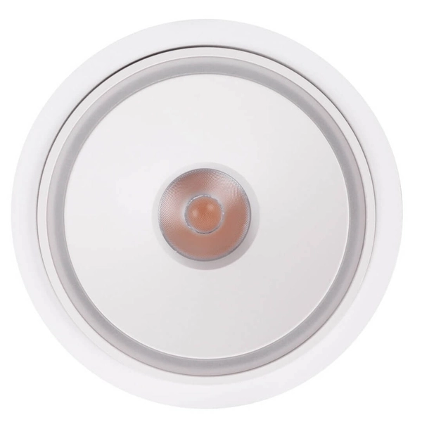 Sufitowe oczko wpustowe VECTOR H0139 LED 10W 3000K regulowane białe