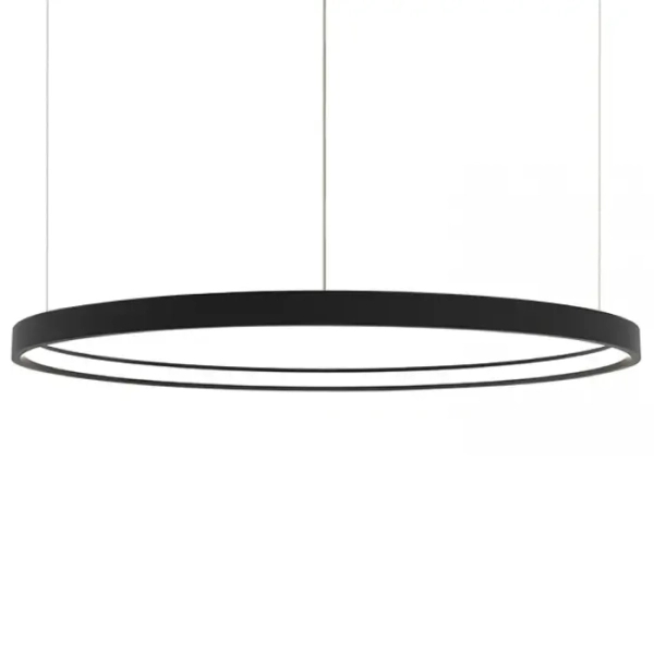Pierścień wiszący lampa 23035 LED 45W 3000K regulowana czarny