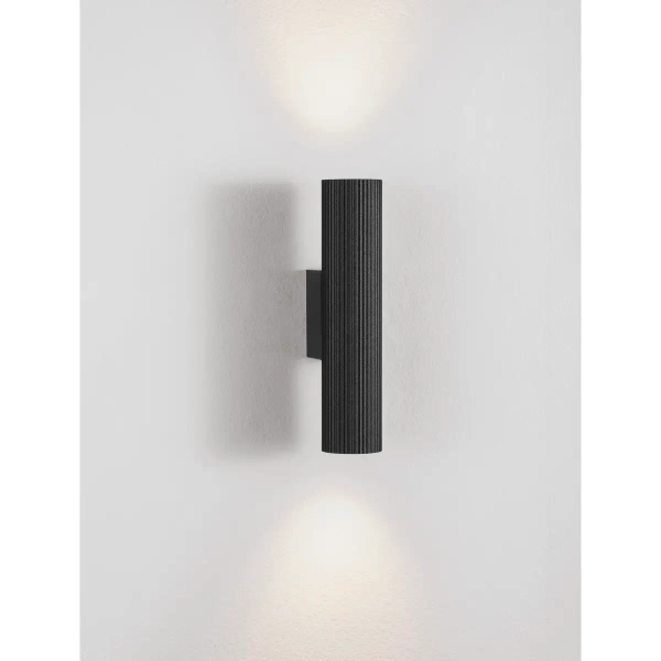 Minimalistyczna ścienna lampa SELMORA LE45640 do sypialni czarny