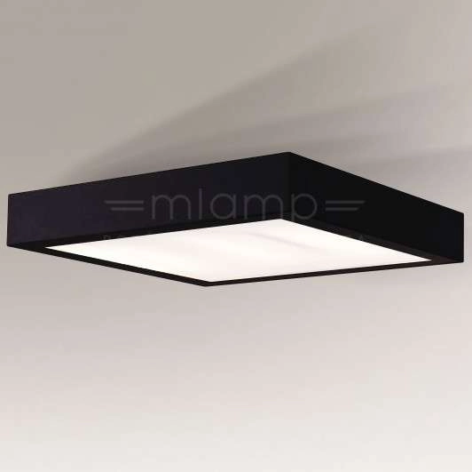 LAMPA sufitowa NOMI 1151 Shilo kwadratowa OPRAWA natynkowa LED 23W 3000K czarny