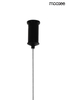 Wisząca lampa Rage MSE010100274 pierścienie LED 28W czarne