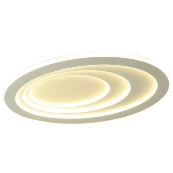 Ledowa lampa sufitowa Alune LP-3009/1C WH oval LED 48W CCT biały
