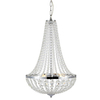Wisząca lampa kryształowa Granso107551 pokojowa łańcuszki ip44 chrom